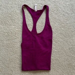 Under armour racerback tank in size medium